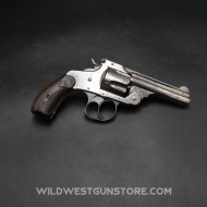 Revolver Smith Wesson 3rd model DA 38 nickelage origine