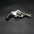 Revolver Smith Wesson 3rd model DA 38 nickelage origine