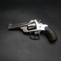 Revolver Smith Wesson 3rd model DA 38 nickelage origine