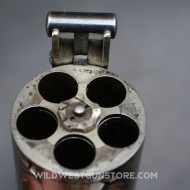 Revolver Smith Wesson 3rd model DA 38 nickelage origine