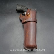 Holster Western pour revolver canon 5''1/2 type Colt Peacemaker fabrication Heiser