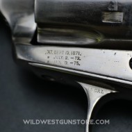 Colt Peacemaker fabrication 1882 excellent canon cal.45