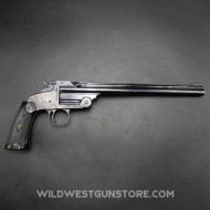Pistolet Smith Wesson 2nd modèle 1891 canon 22LR miroir