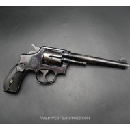 Superbe Arme d'exception Smith Wesson Cal 38 SW hand ejector