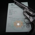 Colt SAA US Army dernier contrat canon miroir cal.45