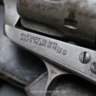 Colt SAA US Army dernier contrat canon miroir cal.45