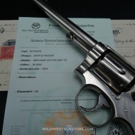 Smith & Wesson iconique hand ejector canon cal.38 miroir