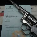 Smith & Wesson iconique hand ejector canon cal.38 miroir
