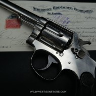 Smith & Wesson iconique hand ejector canon cal.38 miroir