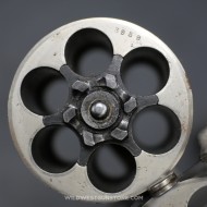 Smith & Wesson iconique hand ejector canon cal.38 miroir