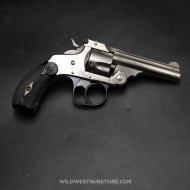 Revolver de collection Smith & Wesson 4th model canon miroir