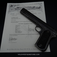 Pistolet Colt 1900 Fabrication précoce Cal.38 et lettre Colt