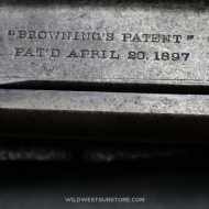 Pistolet Colt 1900 Fabrication précoce Cal.38 et lettre Colt