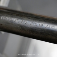 Colt Peacemaker smokeless d'exception canon miroir cal.45