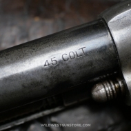 Colt Peacemaker smokeless d'exception canon miroir cal.45