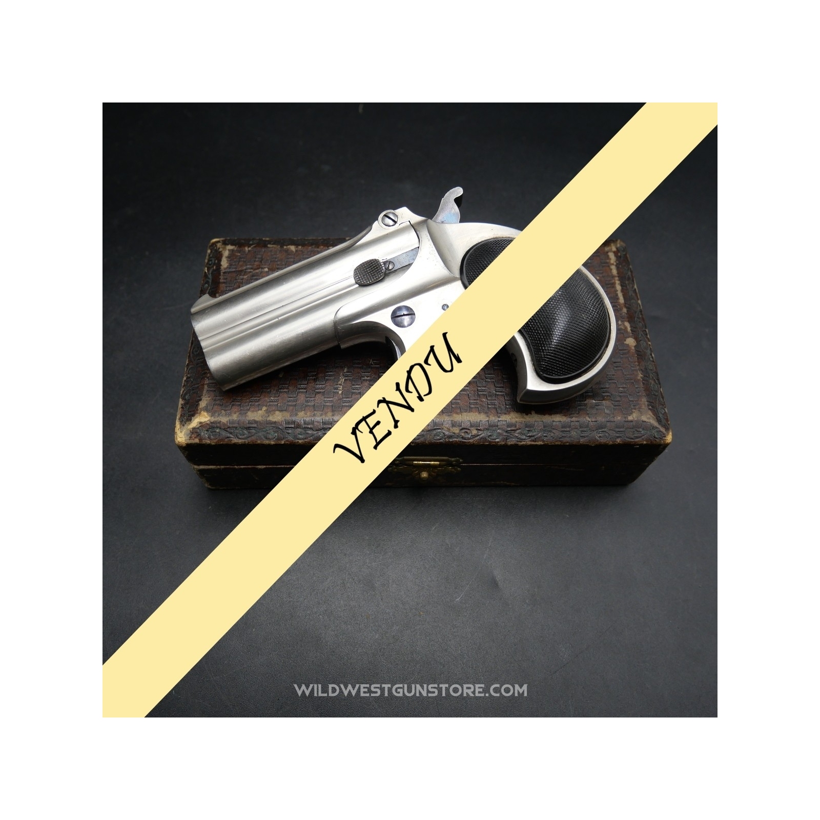 Rare Remington Over-under calibre 41 avec canons miroirs