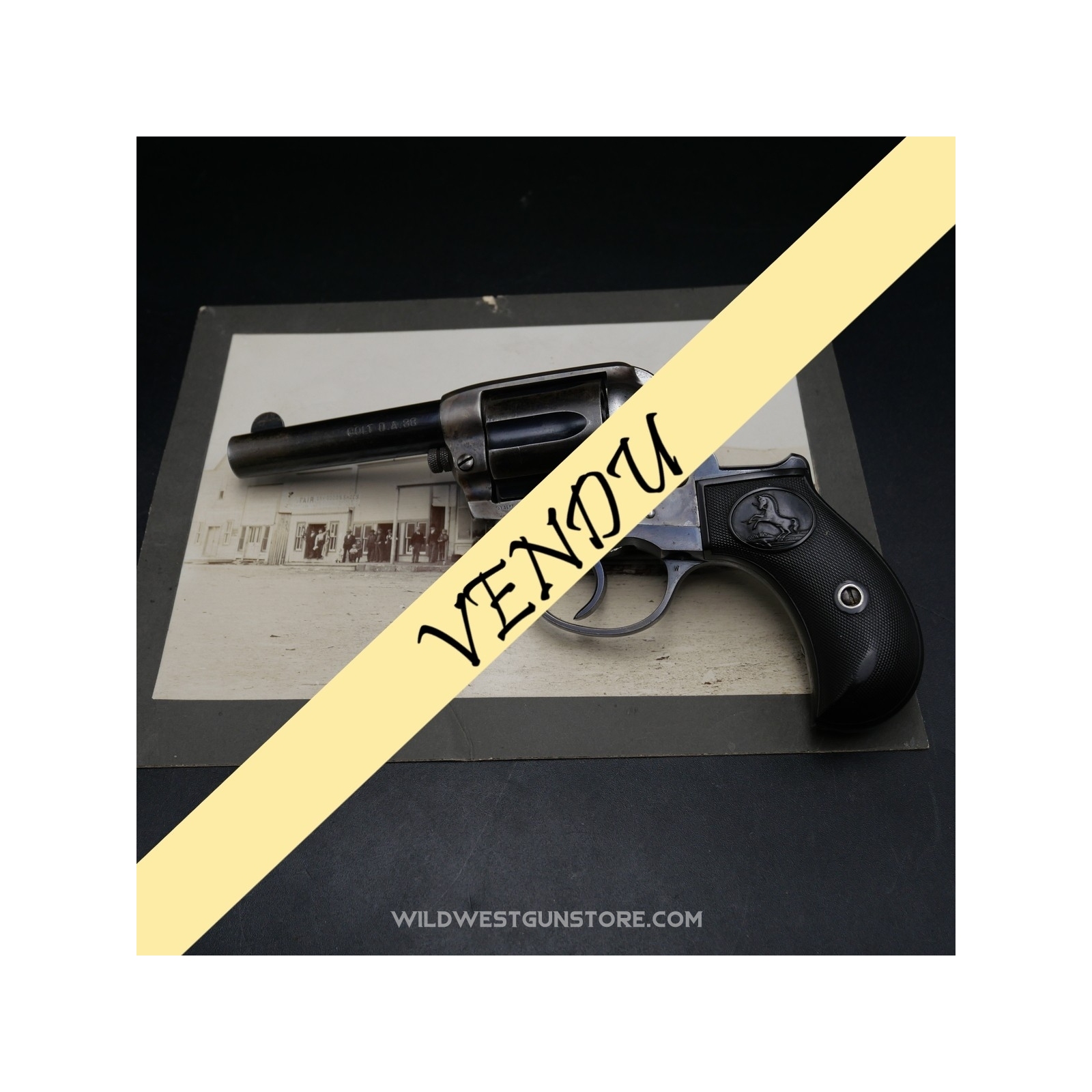 Colt Lightning fabrication tardive canon miroir cal. 38