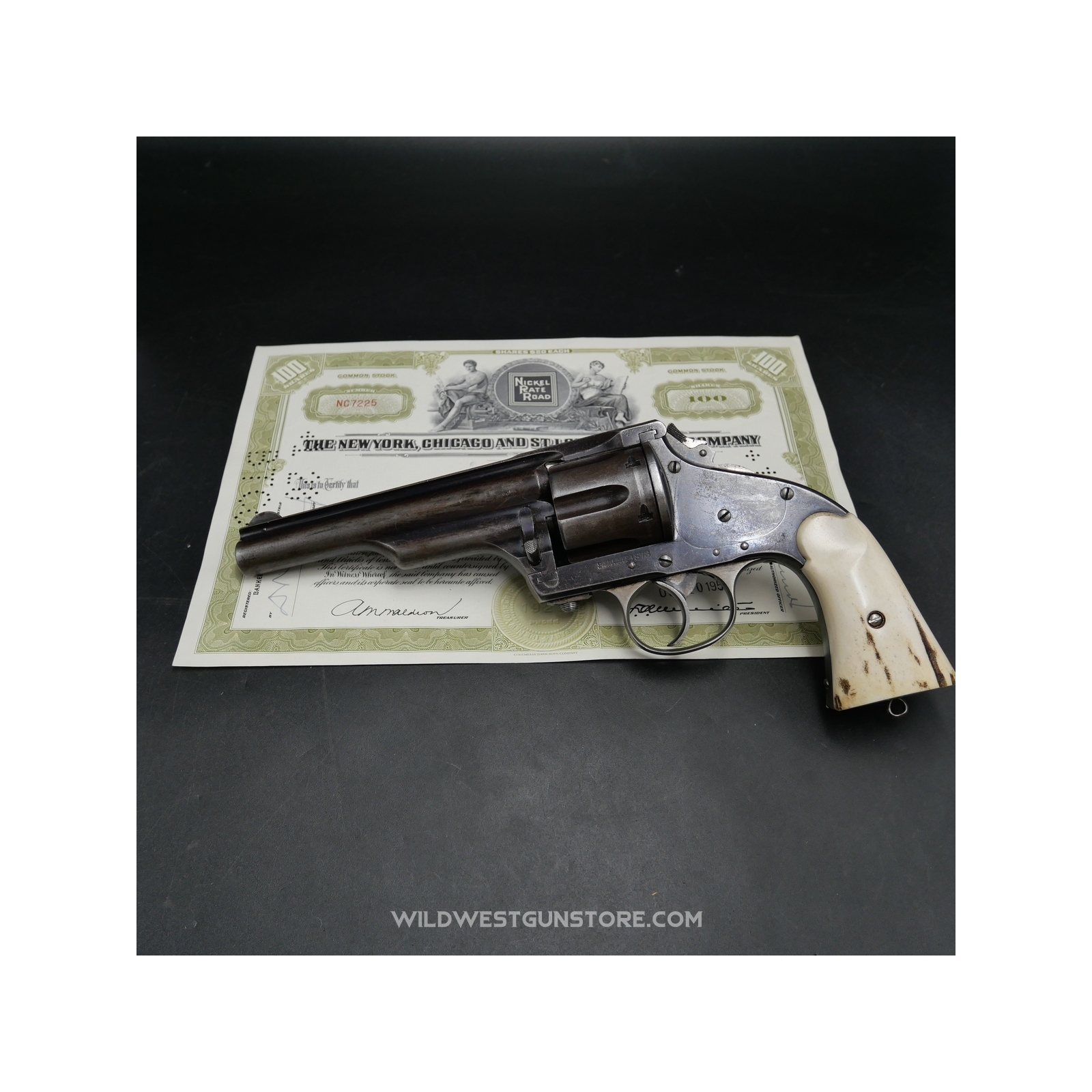 Rarissime Merwin Hulbert Frontier 4éme modèle miroir