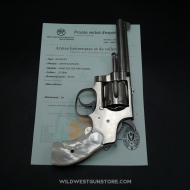 Mint Smith Wesson 1st model 1896 Cal32SWL Hand ejector signé