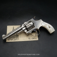 Mint Smith Wesson 1st model 1896 Cal32SWL Hand ejector signé