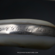 Mint Smith Wesson 1st model 1896 Cal32SWL Hand ejector signé