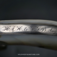 Mint Smith Wesson 1st model 1896 Cal32SWL Hand ejector signé