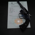 Mint revolver Colt New Police calibre 32 canon 4'' miroir