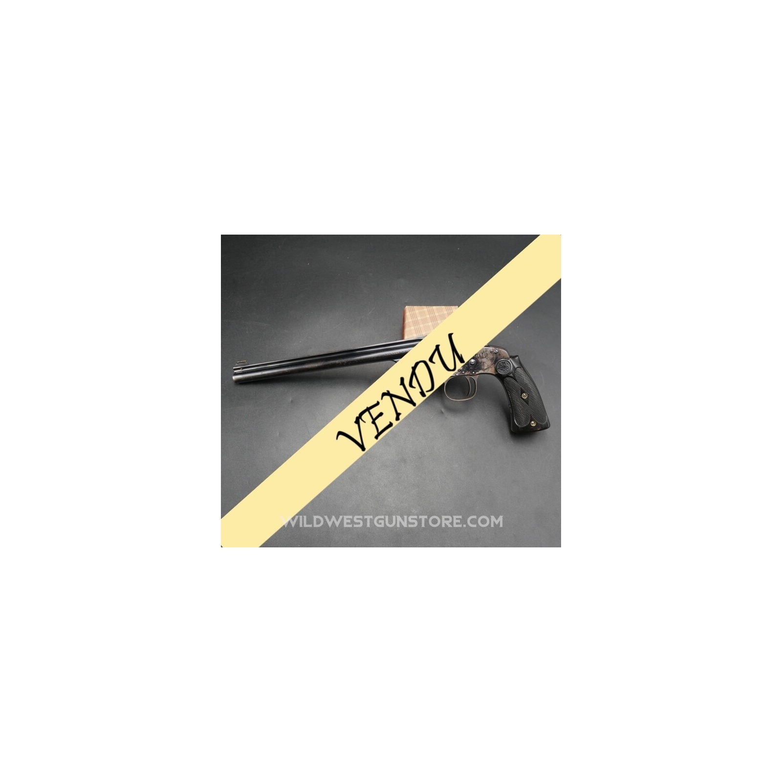 Pistolet Smith Wesson 2nd modèle 1891 canon 22LR miroir