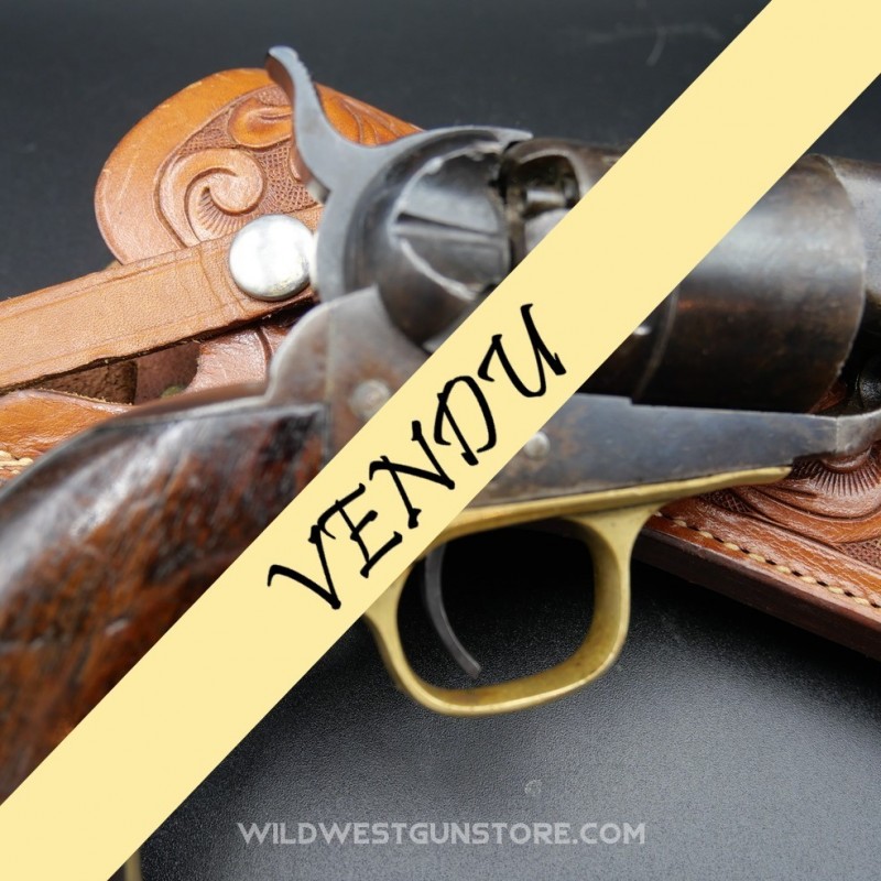 Colt Army Fabrication 1862 avec son tampon de réception