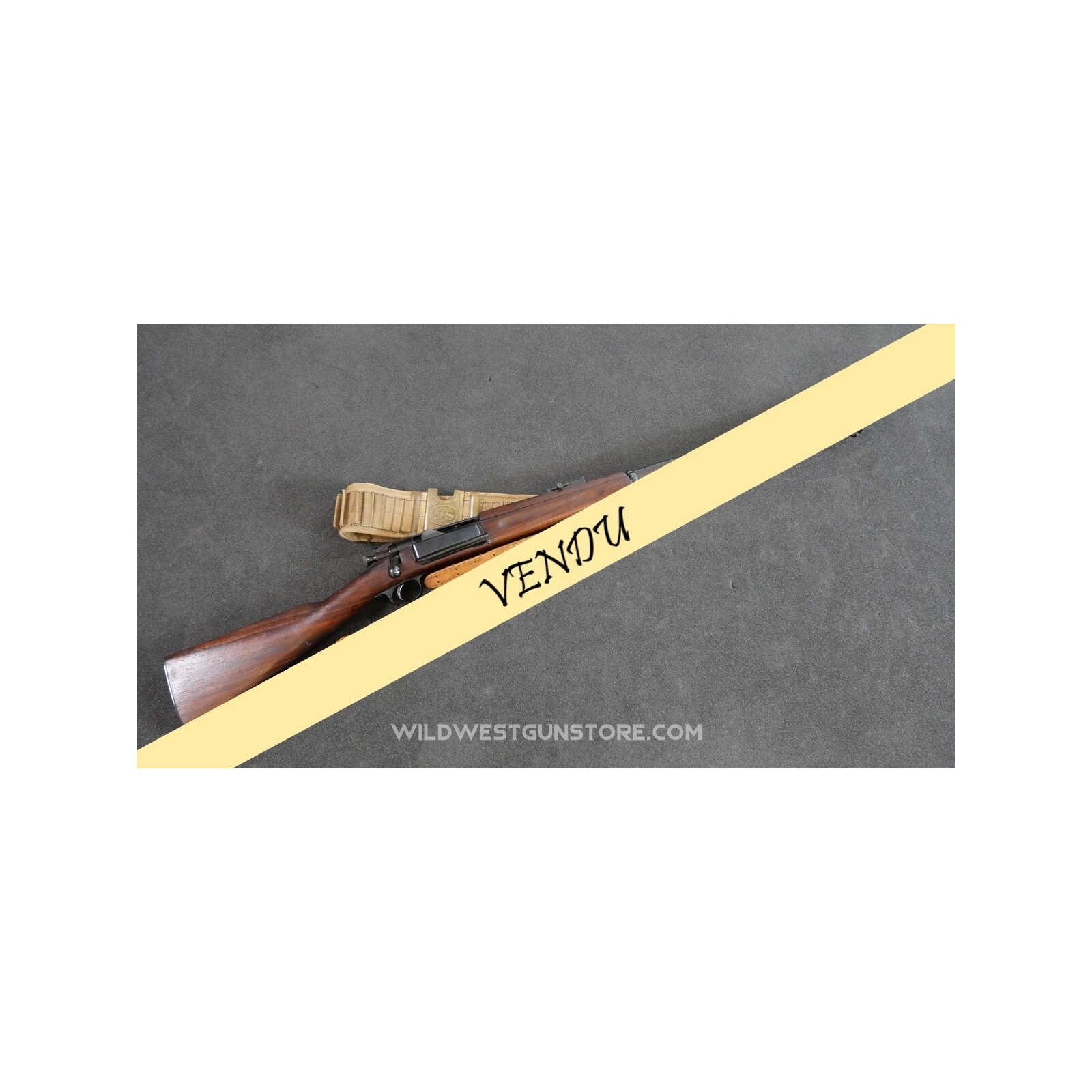 Krag Rifle modèle 1898 excellent état canon 30-40 US miroir