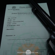 Revolver collection Colt Peacemaker canon 7''1/2 calibre 45