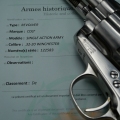 Colt single action army restauration calibre 32-20