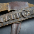 Ensemble ceinturon et holster de collection Western