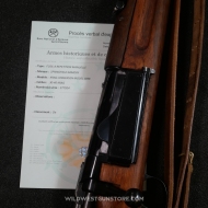 Krag Rifle US Army modèle 1898 canon miroir cal 30-40