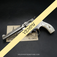 Mint Smith Wesson 1st model 1896 Cal32SWL Hand ejector signé