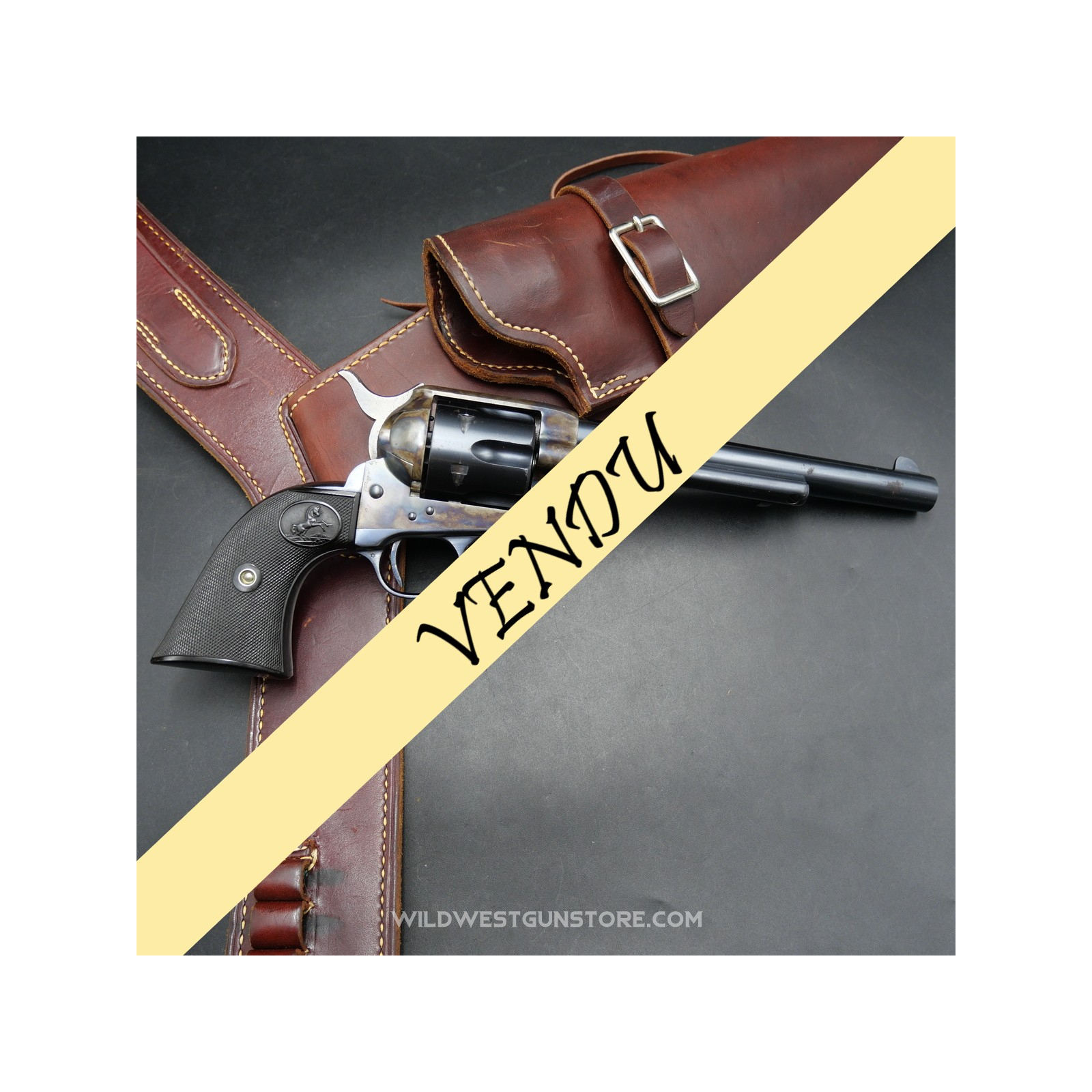 Colt SAA Peacemaker CAL.45 de 1891, excellent état, lettre Colt