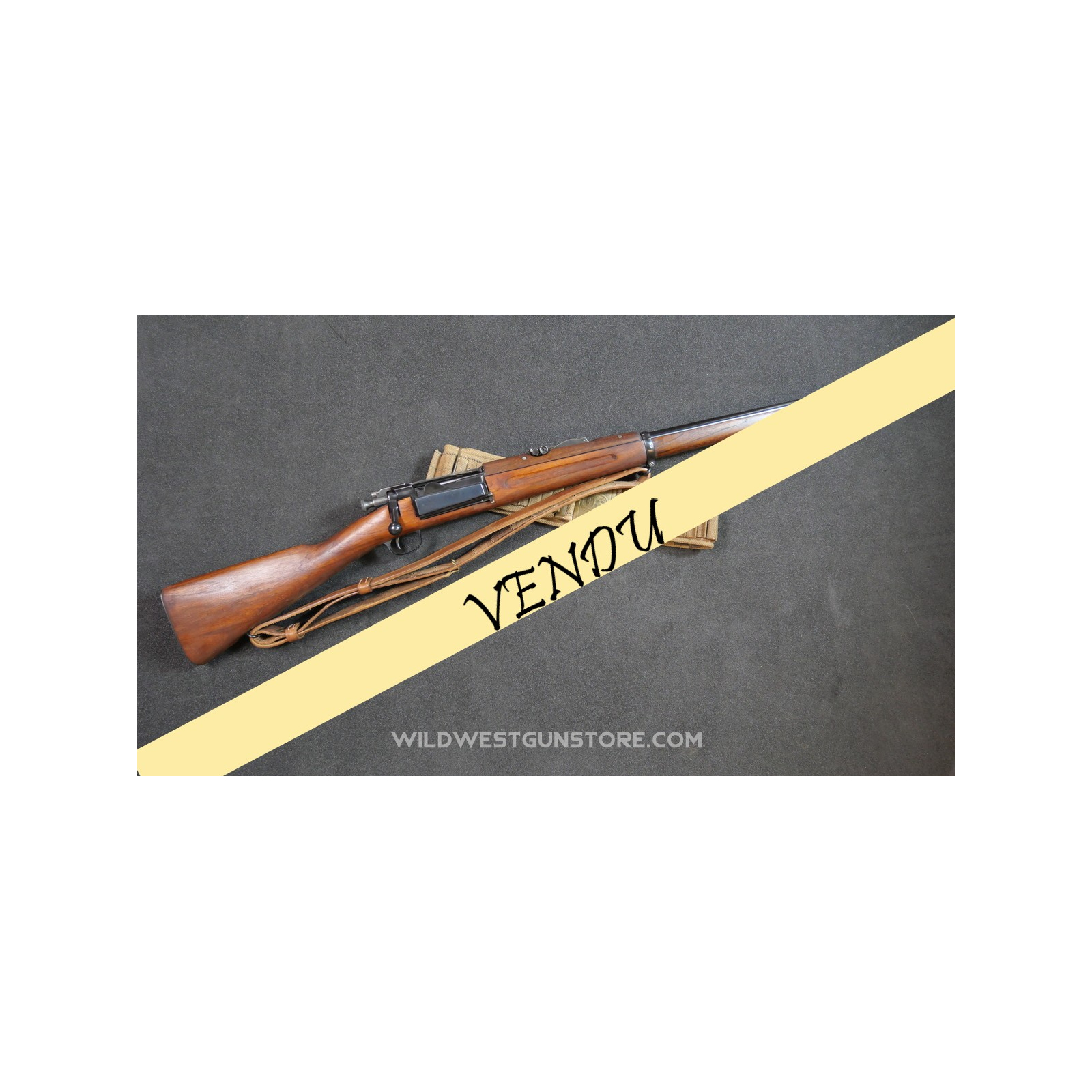 Krag Rifle US Army modèle 1898 canon miroir cal 30-40