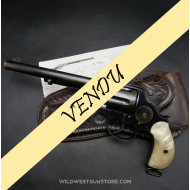 Rare Colt DA modèle 1878 cal.45 crosses nacre canon miroir