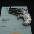 Superbe Pistolet Remington Derringer canons miroirs cal.41