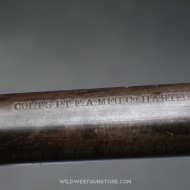 Colt Western DA 1878 fabrication tardive canon miroir 44-40
