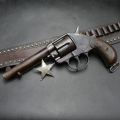 Colt Western DA 1878 fabrication tardive canon miroir 44-40