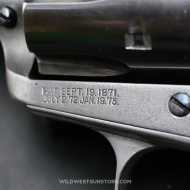 Smokeless Frame Colt SAA canon 5''1/2 miroir calibre 45