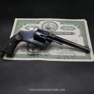 Rare Colt double action VP cal. 38 modèle 1895 canon miroir