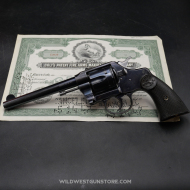 Rare Colt double action VP cal. 38 modèle 1895 canon miroir