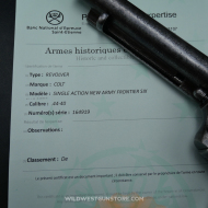 Colt Six Shooter Smokeless frame fabrication 1896 Cal.44-40