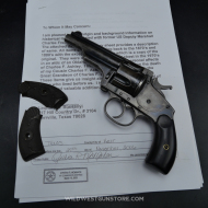 Deputy US Marshal C.F Ashley Merwin Hulbert revolver cal.38