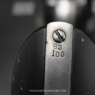 Revolver de collection Colt Peacemaker calibre 45 de 1882