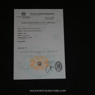 Winchester modèle 1886 Rifle court calibre 45-70 canon neuf