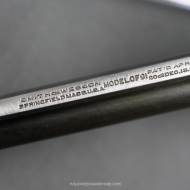 Pistolet de collection Smith et Wesson 1st model 1891 Calibre 22 LR