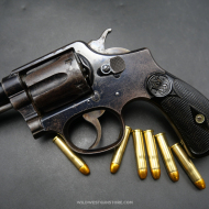 Revolver Smith & Wesson modèle 1899 calibre 32-20 en excellent état canon miroir